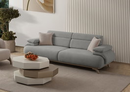 Atelier Del Sofa Bonjo Silver - Gris